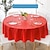 abordables Manteles-Mantel de vinilo para mesa redonda, mantel de primavera, mantel de hule, mantel de picnic al aire libre para casa de campo, cubierta de mesa para comedor de boda
