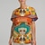 abordables novedad divertida sudaderas con capucha y camisetas-Cráneo del azúcar mexicano T-Shirt Estampado Gráfico Para Pareja Hombre Mujer Adulto Mascarada Impresión 3D Casual Diario