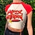 preiswerte Cosplay-Anime-Kapuzenpullover und T-Shirts für den Alltag-T-Shirt-Ärmel Bauchfreies Top Buchstabe Bauchfreies Top Für Damen Erwachsene 3D-Druck Strasse