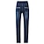 baratos Jeans Masculino-Homens Jeans Calças Calças jeans Bolsos Perna reta Cor Sólida Conforto Vestível Ao ar livre Diário Moda à moda Preto Azul Escuro
