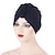 billiga Damhattar-vintage inre turban hatt mode kvinnlig bandana pannband kvinnors hår täcka cap damer huvudinpackningar