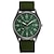 זול שעוני קוורץ-נשים גברים חכמים שעונים לוח שנה עמיד במים קנבאס שעון
