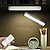 olcso Dísz- és éjszakai világítás-szenzoros lámpa beltéri használatra távirányítóval usb újratölthető lámpa három fokozatú tompítású kollégiumi lámpa dolgozószoba olvasólámpa irodai számítógép szekrény hálószoba éjjeli lámpa