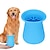 billige Børsteutstyr til hund-kjæledyr silikon fotvask kopp hund fotvask kjæledyr poter rengjøringsverktøy fotvask kopp massasjeapparat