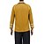 cheap Movie &amp; TV Theme Costumes-Star Trek Picard 3 More Costumes Blouse / Shirt Men&#039;s Movie Cosplay Casual Daily Yellow Top Polyester