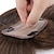 billige Tupéer-valg 120% tetthet silke base topp hårstykke 100% human hair extensions klips inn på hår topper for kvinner håndlaget topp hårstykke midtre del med tynnende håravfall hår #4 medium brunt 6&#039;&#039; 27g
