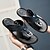 cheap Men&#039;s Shoes-Men&#039;s Slippers &amp; Flip-Flops Flip-Flops Casual Beach Daily Walking Shoes PU Breathable Booties / Ankle Boots Dark Brown Black Blue Summer