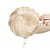Недорогие Рождественский парик-булочка резинка для волос прическа кулиска грязная булочка заколка для волос в булочке волнистые вьющиеся шиньоны короткие пышные хвостики для женщин свадебная вечеринка средний коричневый # 4