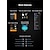 halpa Älykellot2-Q19 Älykello 1.69 inch Älykello Bluetooth Askelmittari Sleep Tracker Sykemittari Yhteensopiva Android iOS Naisten Miehet Pitkä valmiustila Vaiheseuranta IP 67 43 mm: n kellokotelo
