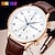 billige Kvartsure-skmei casual stopur quartz ure herre top mærke luksus ægte læderrem vandtæt date armbåndsur