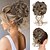 cheap Christmas Wig-Messy Hair Bun Hairpiece Curly Tousled Updo Scrunchies Hair Pieces Ponytail Hair Extension Chignon Hairpieces for Women Girls