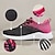 Χαμηλού Κόστους Γυναικεία Sneakers-Γυναικεία Αθλητικά Παπούτσια Παπούτσια Flyknit Καθημερινά Συνδυασμός Χρωμάτων Επίπεδο Τακούνι Αθλητικό Καθημερινό Μινιμαλισμός Τρέξιμο Φουσκωτό πηνίο Δαντέλα μέχρι πάνω Μαύρο Βυσσινί Πορτοκαλί