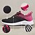 abordables Zapatillas de mujer-Mujer Zapatillas de Atletismo Zapatillas de deporte Zapatos Flyknit Diario Bloque de color Tacón Plano Deportivo Casual Minimalismo Zapatos para correr Flying Weaving Cordones Negro Morado Naranja