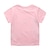 preiswerte T-Shirts &amp; Blusen-kinderkleidung Mädchen T-Shirt Karikatur Outdoor Kurzarm bezaubernd 3-7 Jahre Frühling Rosa