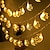 abordables Guirlandes Lumineuses LED-ramadan eid guirlandes lumineuses étoile lune mubarak 3m 20leds / 6m 40leds led guirlandes lumineuses ramadan kareem décoration pour la maison 2023 fête du festival islamique musulman fournitures