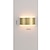 billige LED-væglys-lightinthebox led væglampe guld halvcylindret væglampe postmoderne 1 let metal flush væglampe op og ned væglamper kobber væglamper