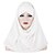 preiswerte Arabischer Muslim-Damen Hijab-Schals Schal wickeln Religiös arabisch Muslim Ramadan Einfarbig Erwachsene Kopfbedeckung