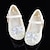 cheap Kids&#039; Flats-Girls&#039; Flats Dress Shoes Cosplay Lolita Lolita Flower Girl Shoes Rubber Glitter Portable Shock Absorption High Elasticity Princess Shoes Big Kids(7years +) Little Kids(4-7ys) Party Daily Evening Party