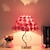 abordables Lampes de Table-Romantique rose fleur led lampe de table style européen fête de mariage pour fille chambre chevet veilleuse décoration cadeau éclairage de vacances