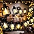 זול חוט נורות לד-אורות רמדאן עידן קישוט פנס led מחרוזת אורות 3 מ&#039; 20 לדים מנורת נפט מופעלת על סוללה לחצר גן חג משפחתי רמדאן מסיבת חתונה חג המולד עיד פסטיבל קישוט חיצוני