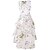 cheap Party Dresses-Women&#039;s Lace Dress Cocktail Dress Swing Dress Midi Dress White Green Gray Sleeveless Floral Lace Summer Spring Crew Neck Party Birthday Evening Party Wedding Guest 2023 S M L XL 2XL 3XL / Vacation