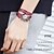 abordables Montres à quartz-Montre-bracelet montre en quartz cadeau pour femmes analogique mode quartz horloge en cristal argentée montre en quartz luxe décontractée bling strass bracelet en alliage