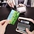 Недорогие визитницы и футляры-Женский маленький кошелек для кредитных карт, RFID, блестящие милые кошельки для держателей кредитных карт для женщин