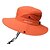 cheap OFFER1-Men&#039;s Women&#039;s Sun Hat Bucket Hat Fishing Hat Summer Outdoor Waterproof Portable UV Sun Protection UPF50+ Hat Polyester Watermelon Red Beige gray Gray Patch for Hunting Fishing Climbing