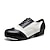 abordables Chaussures de Claquettes-Homme Chaussures de Claquettes Utilisation Entraînement Scène Chaussures colmatantes Oxford Talon épais Noir et Blanc Noir Rouge