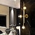 billiga Vägglampor för inomhusbelysning-led vägglampa 3 lampor glasvägglampa från mitten av århundradet modern klotvägglampa badrumshandfat med glasskärm inomhus vägglampa för sovrum vardagsrum korridor