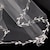 abordables Velos de novia-1 capa Perlas / Clásico / Elegante Velos de Boda Catedral con Perlado Artificial / Apliques 118,11 en (300cm) Encaje / Tul