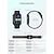 Χαμηλού Κόστους Smartwatch-Q19 Εξυπνο ρολόι 1.69 inch Έξυπνο ρολόι Bluetooth Βηματόμετρο Παρακολούθηση Ύπνου Συσκευή Παρακολούθησης Καρδιακού Παλμού Συμβατό με Android iOS Γυναικεία Άντρες Μεγάλη Αναμονή Παρακολούθηση βημάτων