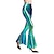 abordables vêtements de pole dance-Costumes de danse disco vêtements de danse exotiques pantalon de danse de pôle volants fronces couleur pure formation de performance pour femmes haute polyester