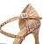 voordelige Latin dansschoenen-Dames Latin schoenen Professioneel Sprankelende schoenen Stijlvol Sprankelend glitter Gesp Volwassenen Geel Bruin Zwart