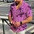 cheap Men&#039;s Shirts-Men&#039;s Shirt Summer Hawaiian Shirt Coconut Tree Graphic Prints Cuban Collar White Yellow Blue Purple Green Casual Holiday Short Sleeve Button-Down Print Clothing Apparel Tropical Fashion Streetwear