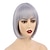 abordables Pelucas de fiesta-10 pelucas de pelo corto y liso estilo flapper para cosplay, pelucas estilo bob para Halloween, pelucas para el día de San Patricio