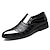 cheap Men&#039;s Slip-ons &amp; Loafers-Men&#039;s Loafers &amp; Slip-Ons Plus Size Leather Loafers Business Casual Daily Office &amp; Career PU Loafer Black Brown Color Block Spring Fall