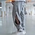 voordelige actieve herenbroek-mannen scheur weg basketbal broek joggingbroek joggers broek hoge split drukknoop elastische taille effen kleur sport outdoor streetwear casual grijs ma37 zwart ma37