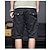 cheap Cargo Shorts-Men&#039;s Cargo Shorts Hiking Shorts Multi Pocket Straight Leg Knee Length Daily Wear Cotton Classic Black Blue