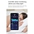 baratos Pulseiras Inteligentes-C1plus Relógio inteligente 0.96 polegada Relógio inteligente Bluetooth Monitoramento de temperatura Podômetro Aviso de Chamada Compatível com Android iOS Feminino Masculino Impermeável Suspensão