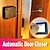 お買い得  家庭用品-パンチレス 自動センサー ドアクローザ 自動的にテンションを閉じる ドアクローザ ハードウェア ドアクローザ ハードウェア