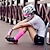 economico Calzini da ciclismo-3 paia di calzini da donna da uomo calze a compressione calzini da ciclismo bici / ciclismo traspiranti design anatomico indossabili pois nylon giallo rosa blu taglia unica