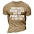 preiswerte 3D-T-Shirt für Männer-Herren T Shirt Tee Graphic Buchstabe Rundhalsausschnitt Bekleidung 3D-Druck Outdoor Casual Kurzarm Bedruckt Vintage Modisch Designer