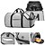 baratos Malas de Viagem-bolsa de viagem dobrável portátil bolsa masculina de grande capacidade bolsa de armazenamento de roupas mala de viagem multifuncional