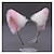olcso Hajformázási kiegészítők-húsvéti macska fejpánt fülek jelmez aranyos lolita fejdísz cosplay állat füle macska füle fejpánt róka füle hajtű