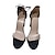 cheap Women&#039;s Sandals-Women&#039;s Sandals Lace Up Sandals Strappy Sandals Block Heel Sandals Clear Shoes Daily Block Heel Sandals Summer Block Heel Chunky Heel Open Toe PU Black White