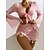 cheap Bikini Sets-Women&#039;s Swimwear Bikini Normal Swimsuit Plain Tassel Black White Pink Bathing Suits Beach Wear Summer Sports