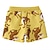 cheap Bottoms-Kids Boys Shorts Pocket Cartoon Comfort Shorts School Cotton Cool Daily Yellow Mid Waist