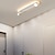 tanie oprawy oświetlenia punktowego-oświetlenie sufitowe led 80 cm ściemniane geometryczne kształty światła do montażu podtynkowego aluminium nowoczesny styl stylowe geometryczne malowane wykończenia