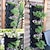 preiswerte Pflanztaschen-6 Taschen zum Aufhängen von Pflanztaschen, vertikale Filz-Baumwolltaschen, Pflanztasche für Gemüse, Gartenbedarf